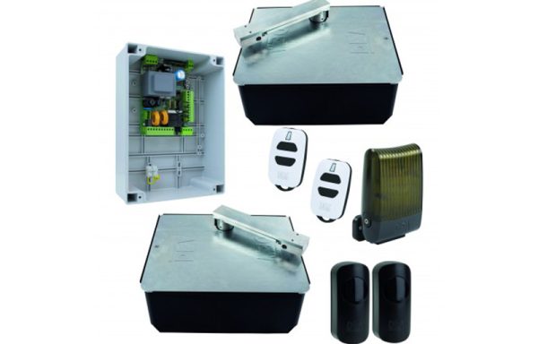 ორფრთიანი ჭიშკრების ამძრავების კომპლექტი KIT GHOST 200CL/230NET