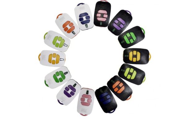 GTI4 დისტანციური მართვის პულტი ფერადი ღილაკებით (ასორტიმენტში)