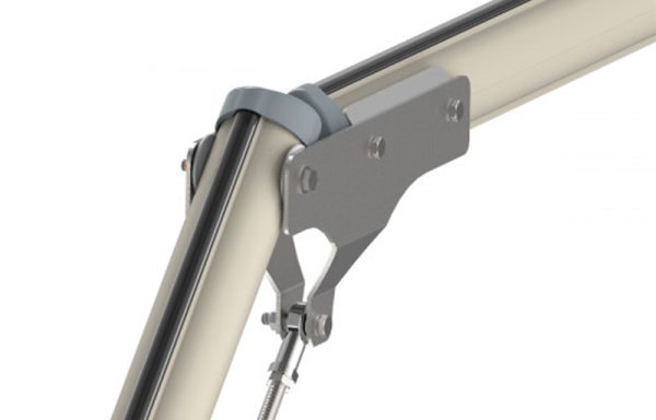 Механизм для складывания стрелы шлагбаума