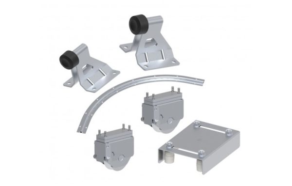 Комплект для опорных радиусных ворот. R – 1.0 м