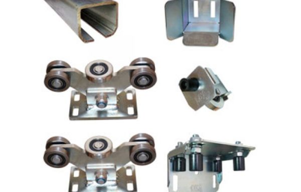 Комплект средний для откатных ворот. DEA (ЕВРОСОЮЗ), с черной шиной 6 метров. До 800 кг