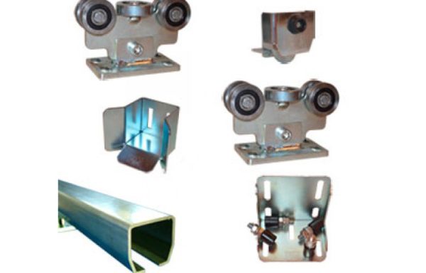 Комплект малый для откатных ворот. DEA (ЕВРОСОЮЗ) с черной шиной 6 метров. До 500 кг